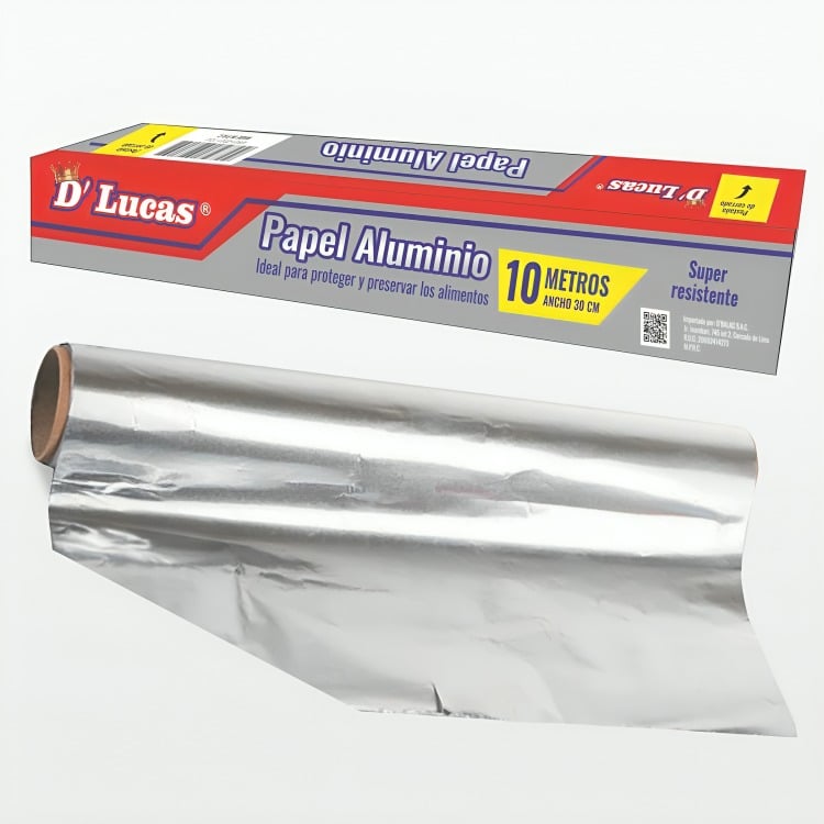 PAPEL ALUMINIO 10 METROS - 2