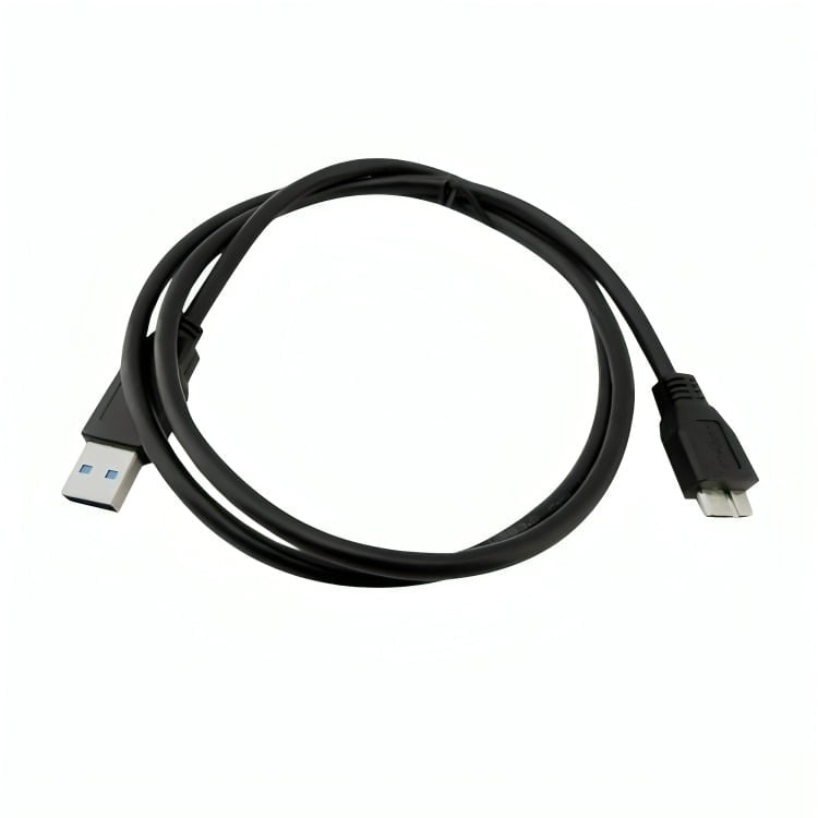 CABLE USB 3.0 PARA DISCO DURO 1 METRO NEGRO - 2