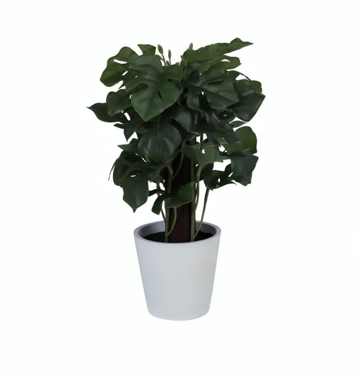 PLANTA ARTIFICIAL CON MACETERO 25CM - 1