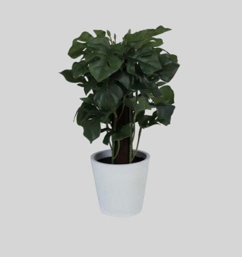 PLANTA ARTIFICIAL CON MACETERO 25CM - 2