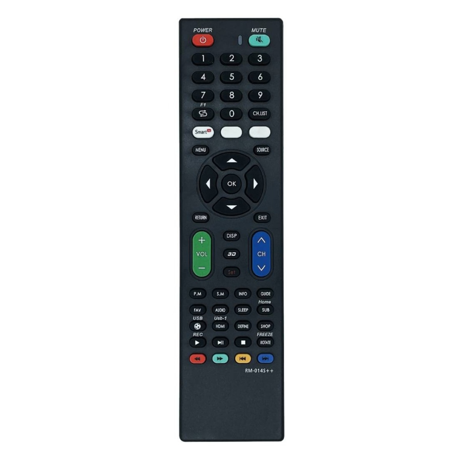 CONTROL REMOTO PARA TV UNIVERSAL DC 3V TECNOLAB - 2