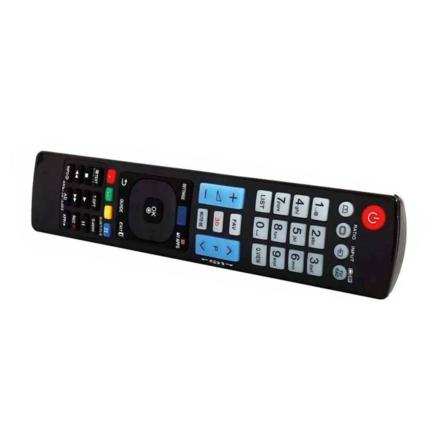 CONTROL REMOTO ALTERNATIVO SMART TV LED 3D LG DBLUE - 1
