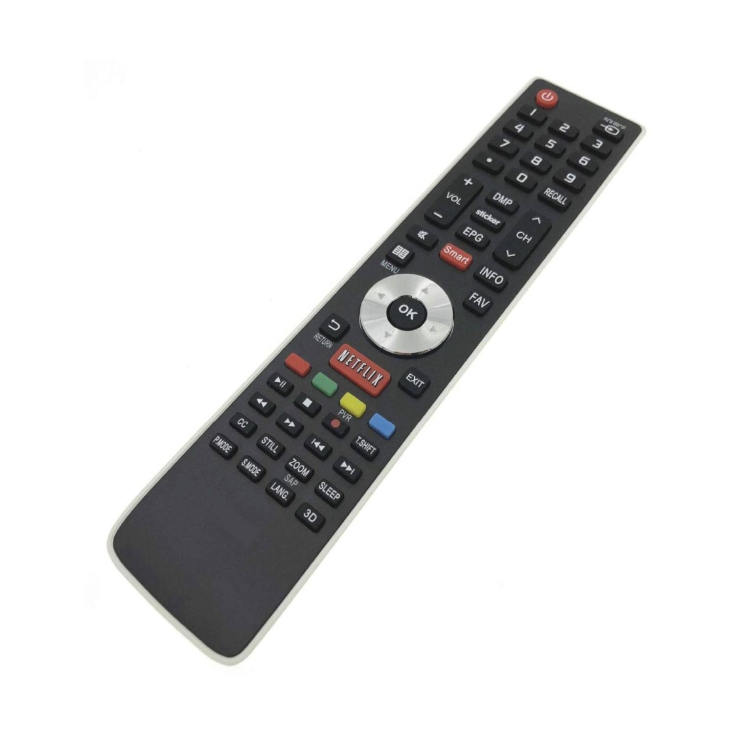 DBLUE CONTROL REMOTO UNIVERSAL PARA TV HISENSE NEGRO DBLUE
