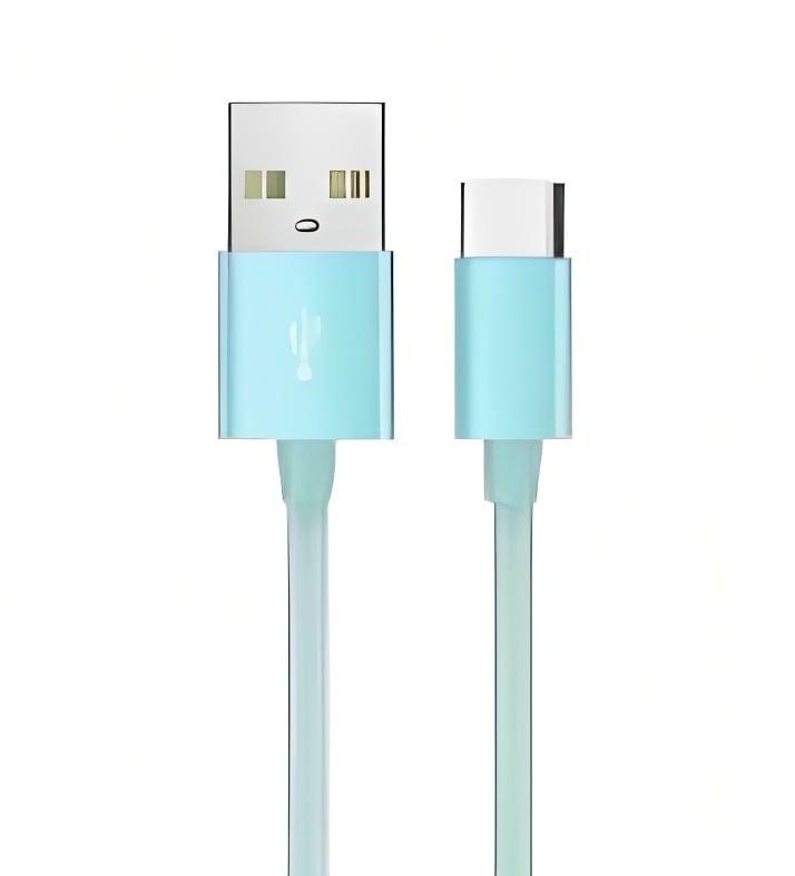 CABLE UBS A TIPO C PARA CELULARES GREEN - 1