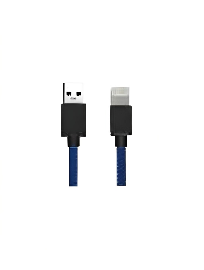 CABLE CORDON USB PARA IPHONE 5 /6 IPAD BLACK/RED/BLUE 1MT - 1