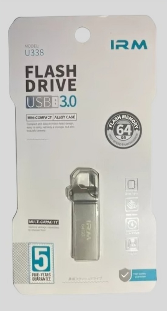 PENDRIVE DISPOSITIVO USB 64GB DE 3.0 GB - 1
