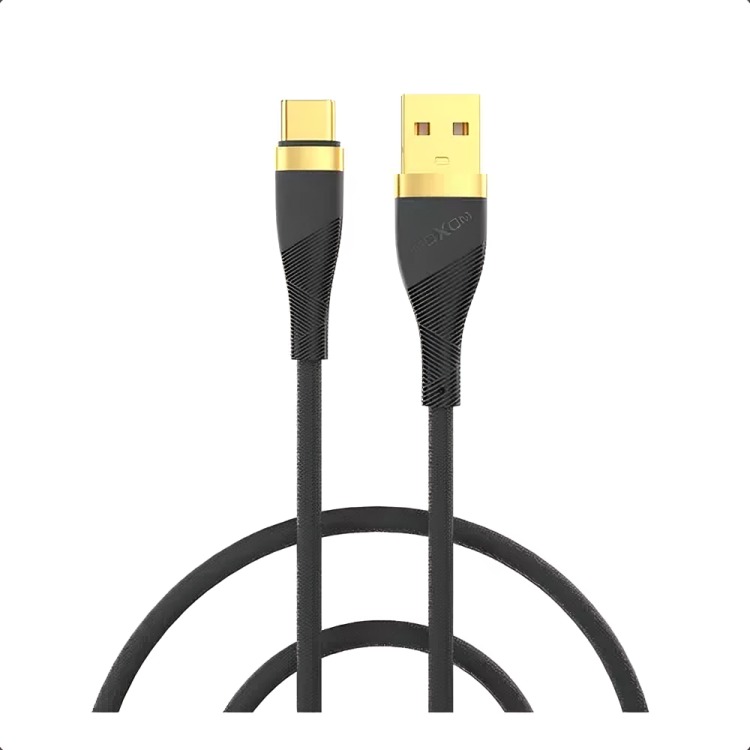 CABLE TIPO C DE 2 METROS PARA CELULARES. BLACK - 1