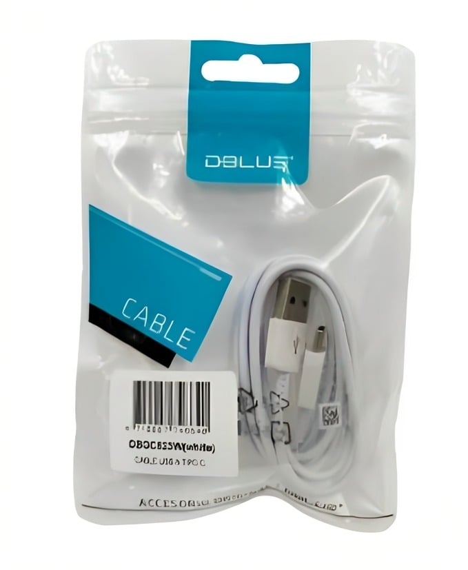 CABLE TIPO C PARA CELULARES WHITE - 1