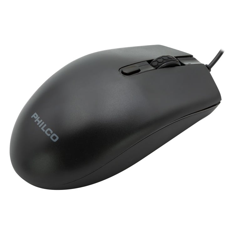 MOUSE ALÁMBRICO SPK7204 NEGRO PHILCO PRO - 3