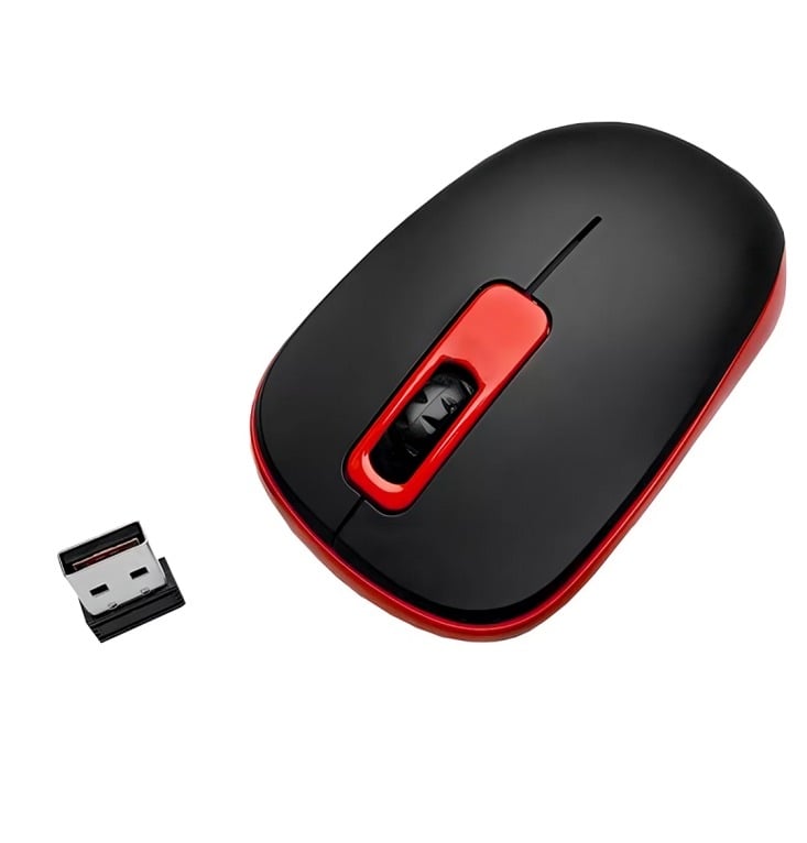 MOUSE INALAMBRICO TARGA TG M70W ROJO - 2