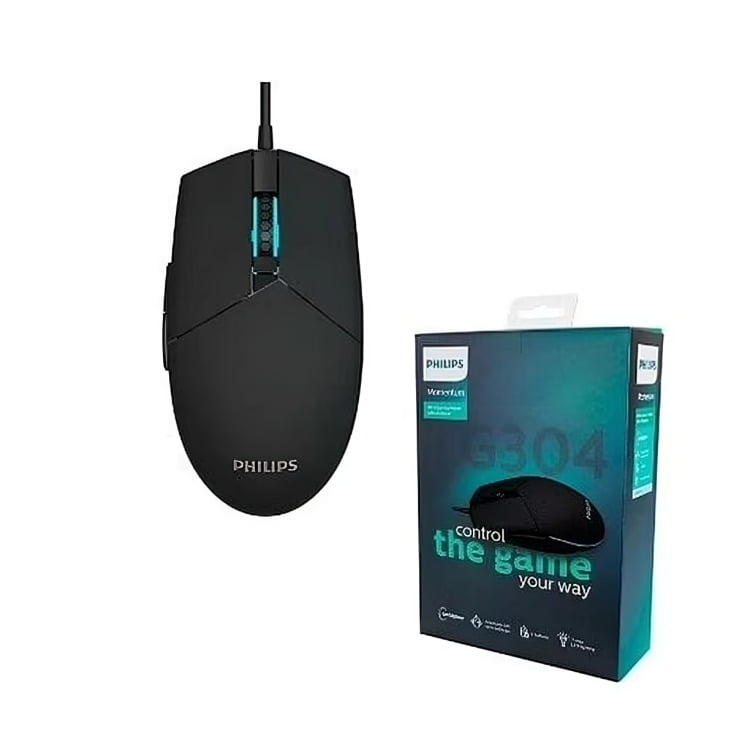 SPK9304 MOUSE GAMER ALÁMBRICO PHILIPS 6 BOTONES - 3