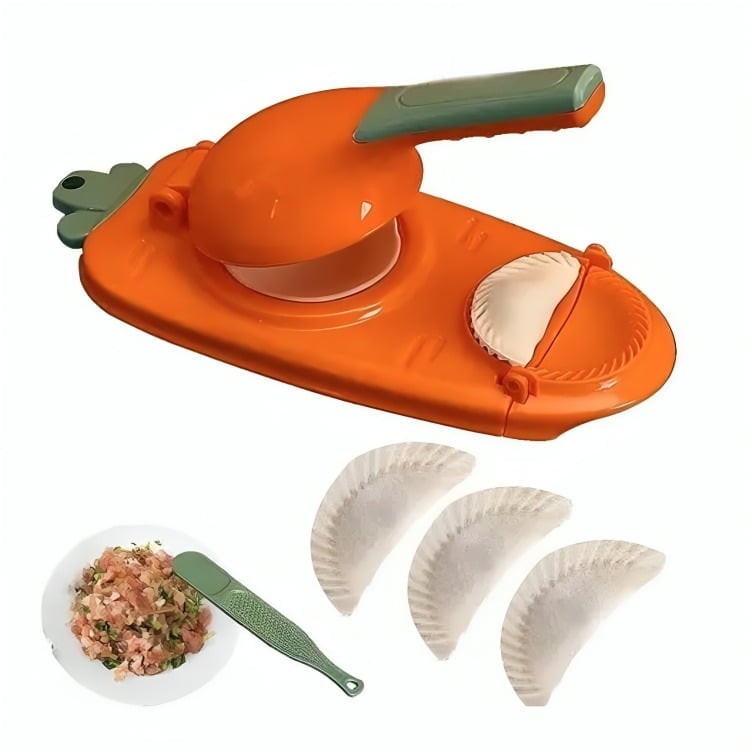 SET 2 MAQUINA MANUAL PARA HACER DUMPLING EMPANADAS 2 EN 1 - 3