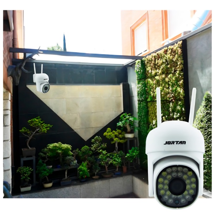 CAMARA VIGILANCIA IP EXT 28 LED WIFI JORTAN 8161 - 1