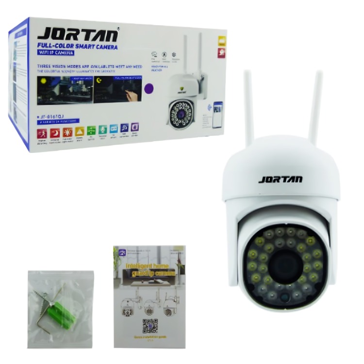 CAMARA VIGILANCIA IP EXT 28 LED WIFI JORTAN 8161 - 4