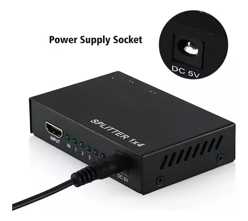 HDMI SPLITTER 1 X 4. - 2