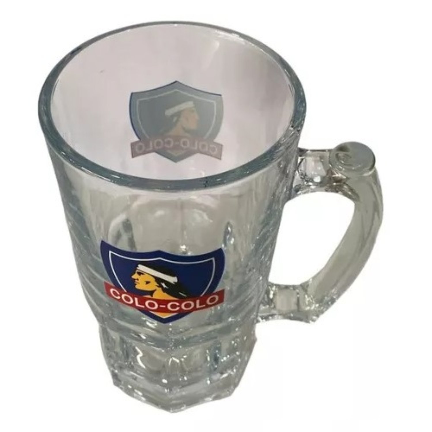 VASO CERVECERO SCHOPERO COLO COLO 1 LITRO DE VIDRIO - 1