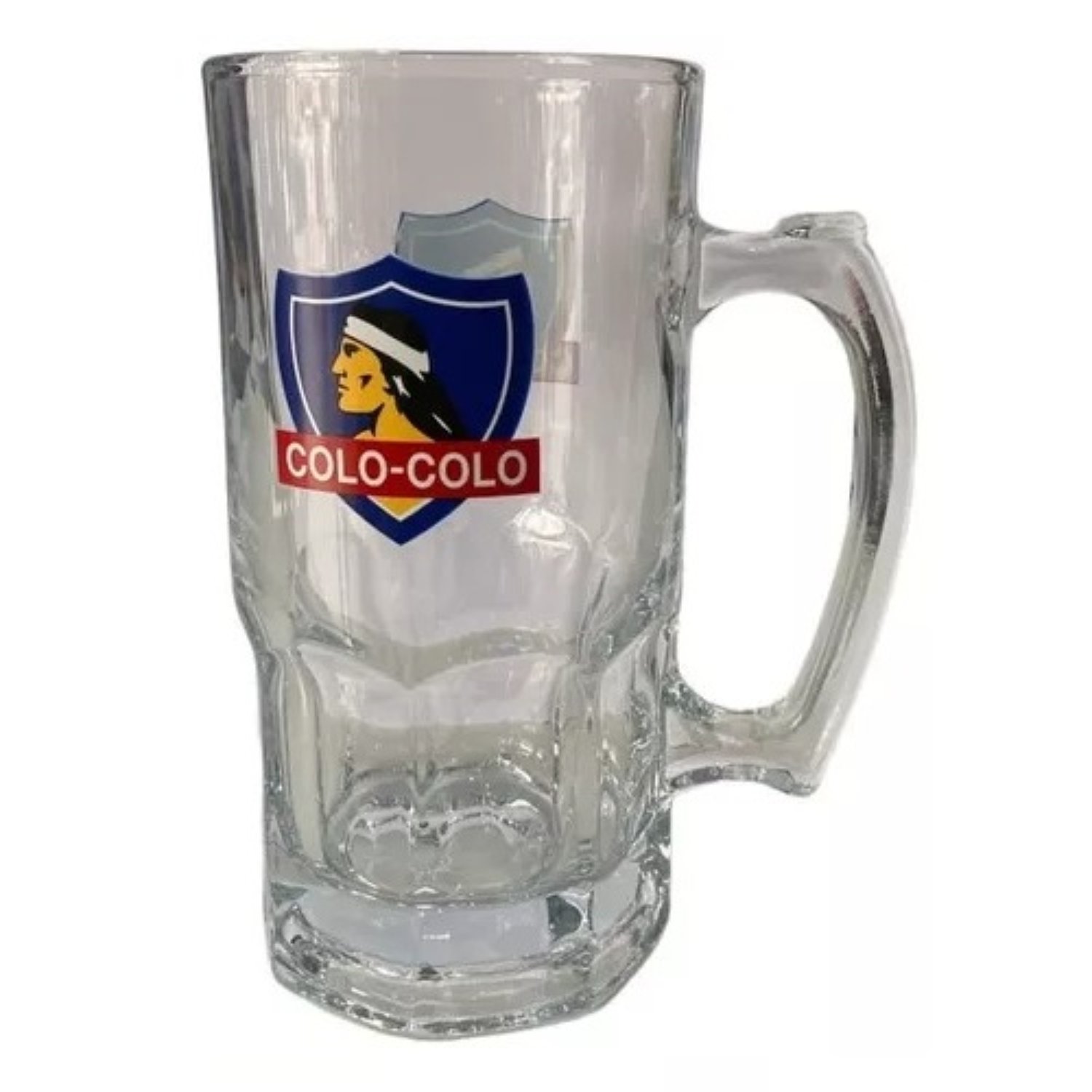 VASO CERVECERO SCHOPERO COLO COLO 1 LITRO DE VIDRIO - 2
