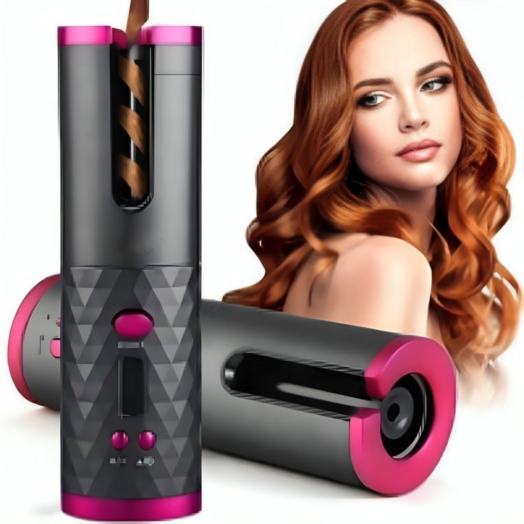 ONDULADOR RIZADOR DE CABELLO PORTATIL AUTOMATICO USB - 2