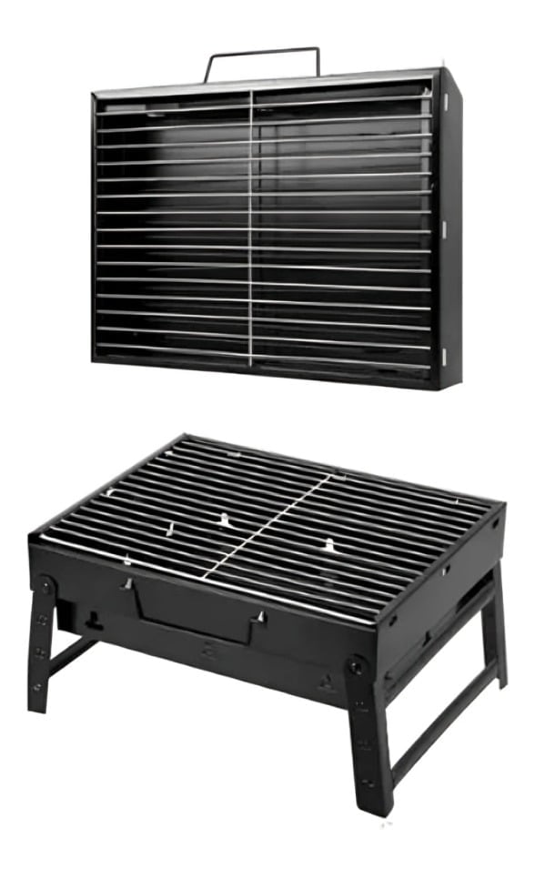 PARRILLA CUADRADA BBQ 35X27X20CM - 2