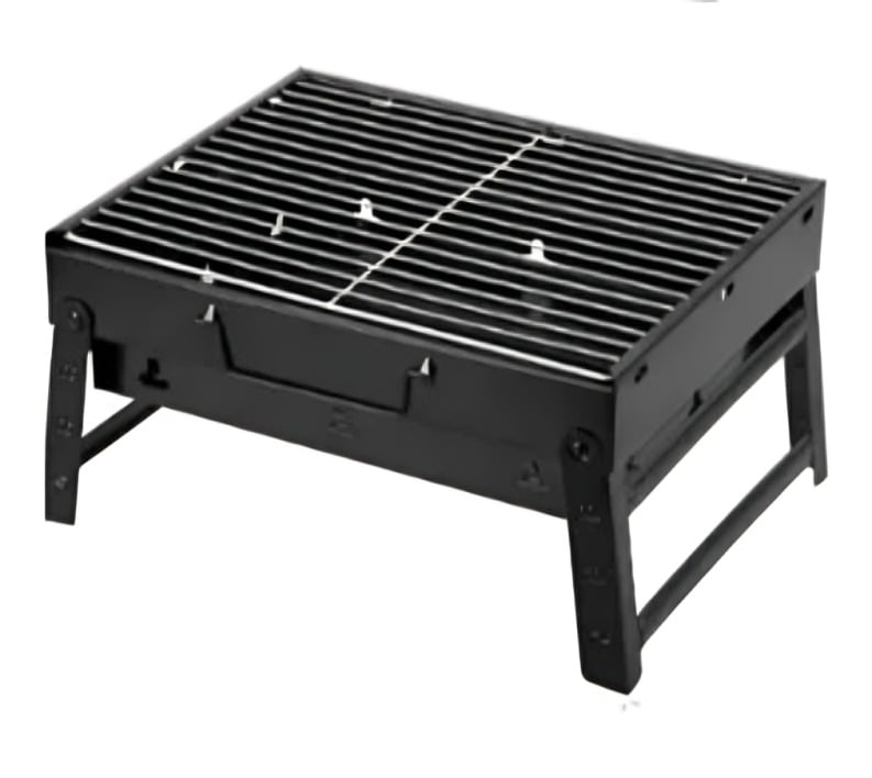 PARRILLA CUADRADA BBQ 35X27X20CM - 3