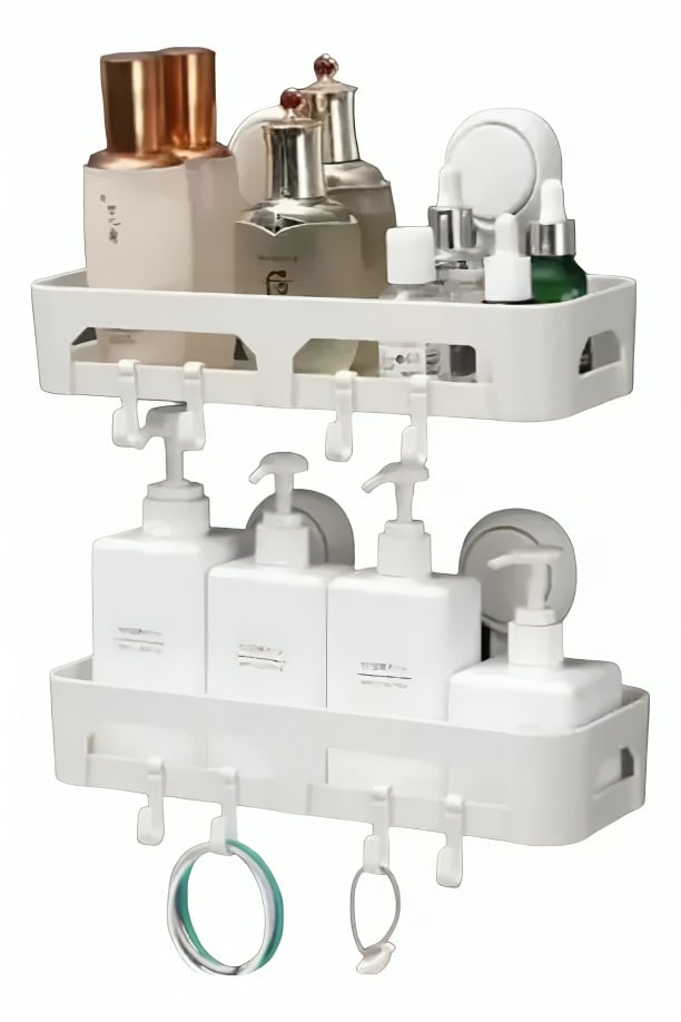 ESTANTE ORGANIZADOR DE PARED BLANCO - 1