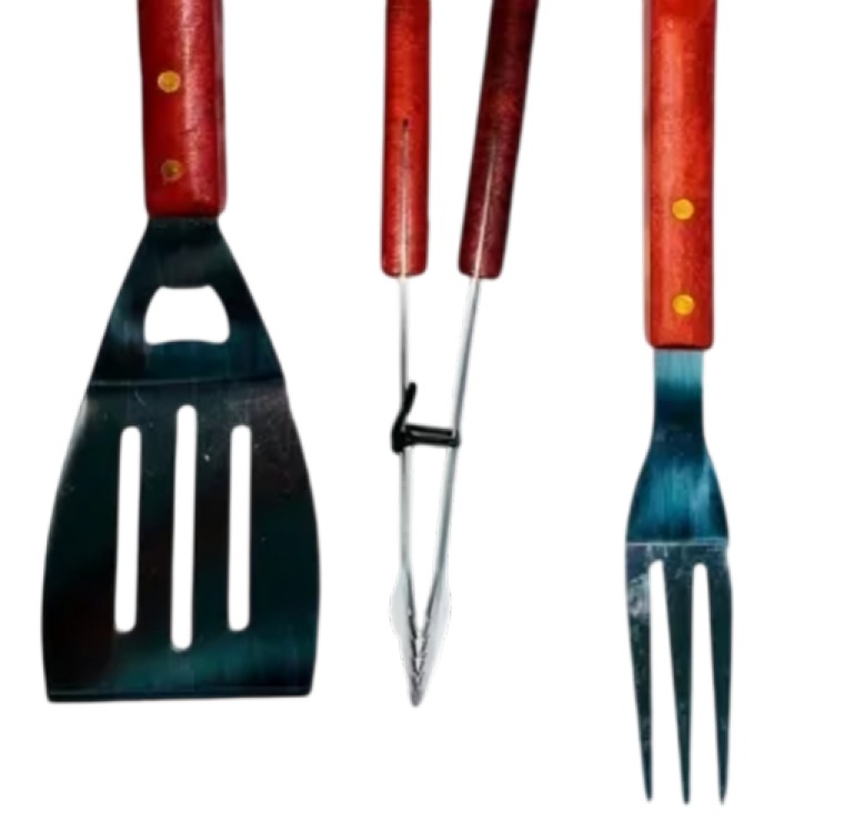 SET DE UTENSILIOS COCINA PARA ASAR - 2