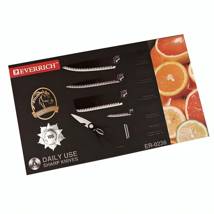 SET DE CUCHILLOS 6 PIEZAS ER-0238A - 3