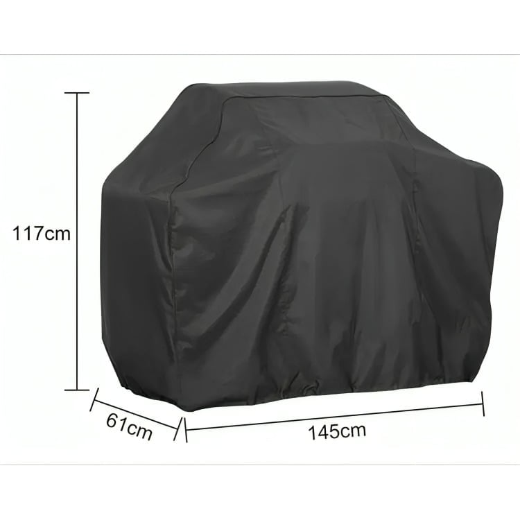 COBERTOR PARRILLA ASADOR EXTERIOR FUNDA PROTECTOR BARBACOA - 1