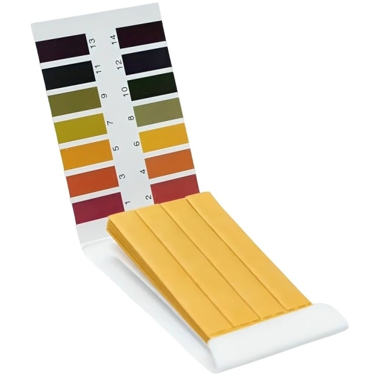 80 TIRAS DE PAPEL PARA MEDIR PH 1-14 UNIVERSAL - 1