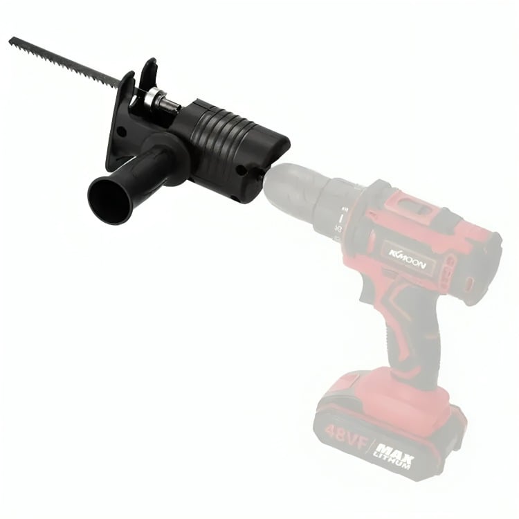 ADAPTADOR TALADRO SIERRA SABLE RECIPROCA CONVERTIDOR CAMBIO - 1