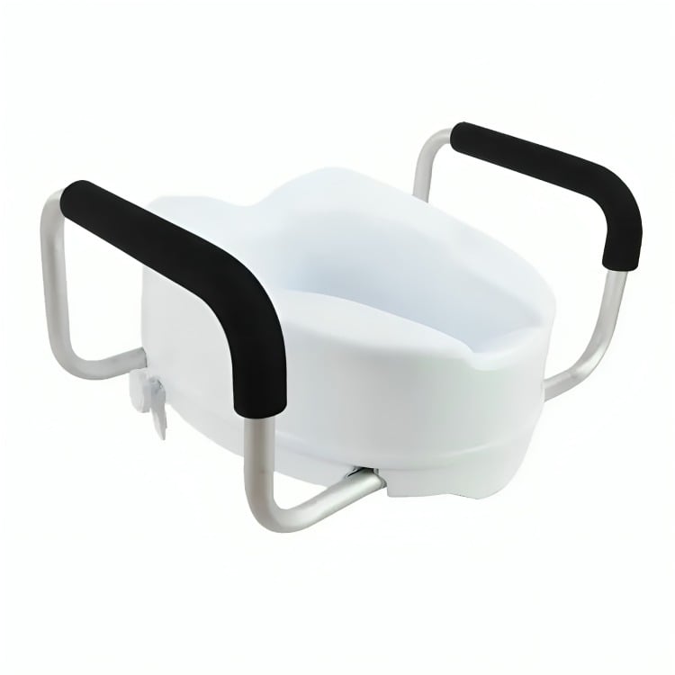 ASIENTO WC ELEVADOR 10CM CON APOYA BRAZOS - 1