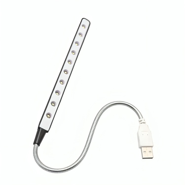 LAMPARA LED USB LINTERNA FLEXIBLE NOTEBOOK - 1