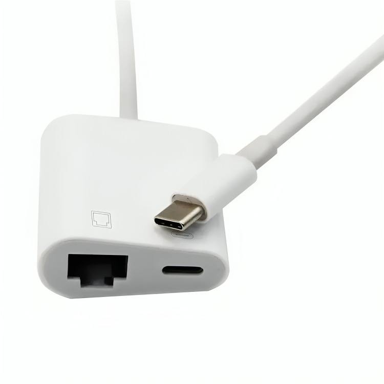 GENÉRICO ADAPTADOR TIPO-C A RJ45 LAN GIGABIT ETHERNET 10/100/1000MBPS