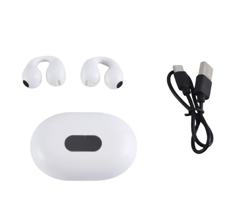 AUDIFONO TRUE WIRELESS BLUETOOTH MOD.Q80 CLIP ON CON PANTALLA LCD - 1