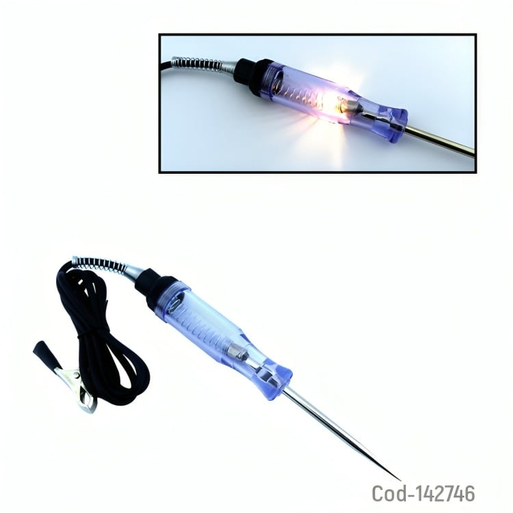 TESTER TIPO DESTORNILLADOR GRANDE 6-24 VOLT PARA AUTO - 2