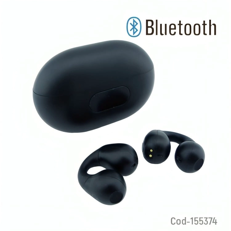 AUDIFONO TRUE WIRELESS BLUETOOTH MOD.Q80 CLIP ON CON PANTALLA LCD - 2