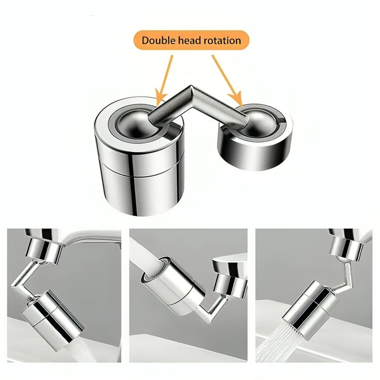 GRIFO MONOMANDO LLAVE LAVAPLATOS LAVALOZA ACERO INOXIDABLE - 4