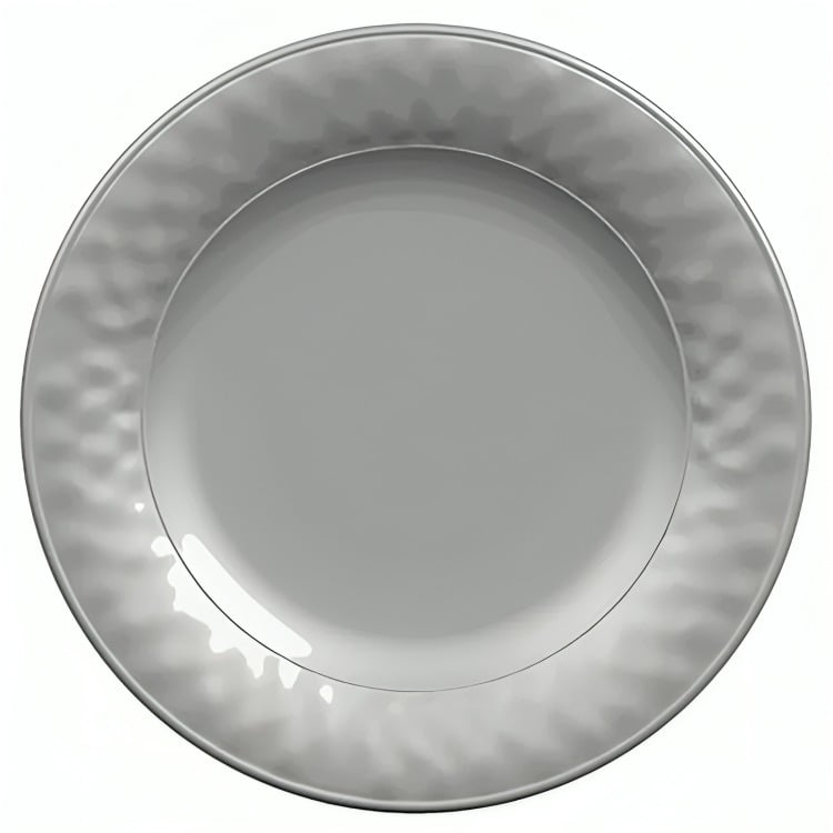 PLATO DE FONDO MELAMINA 28CM PROVENZAL GRIS - 2