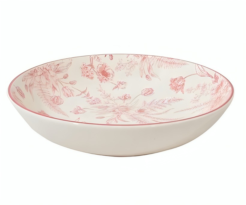 PLATO SOPA 20 CM ROSE - 1