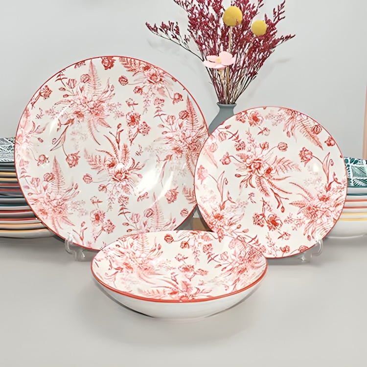 PLATO SOPA 20 CM ROSE - 2