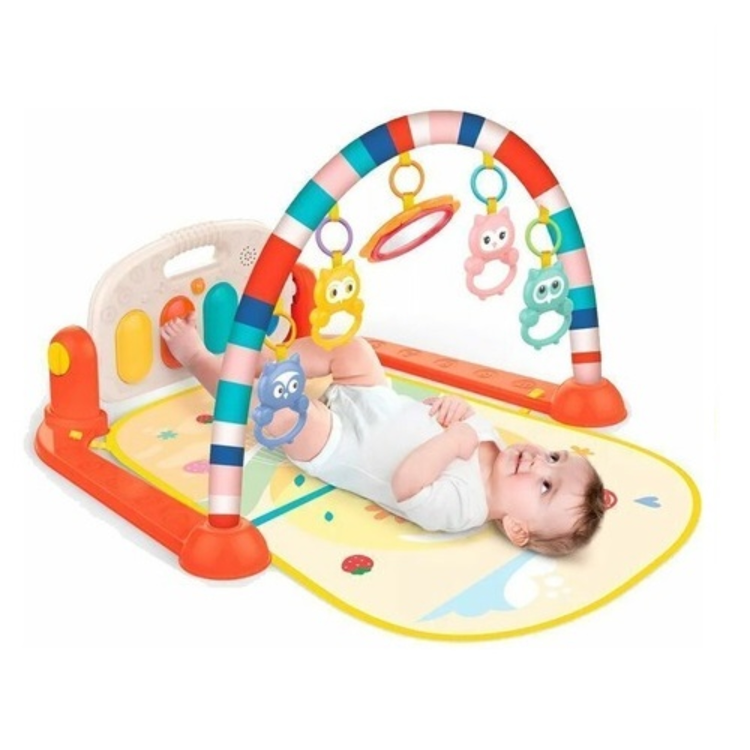 ALFOMBRA GIMNASIO MUSICAL PIANO ESTIMMULACION BEBE - COLORES - 1
