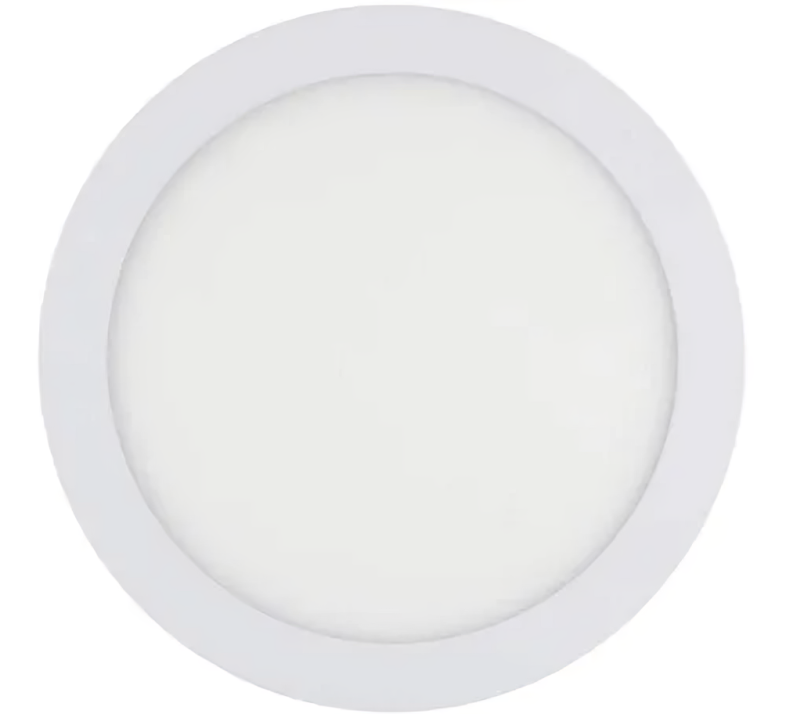 FOCO PANEL PLAFÓN LED EMBUTIDO REDONDO 12W LUZ FRÍA - 3