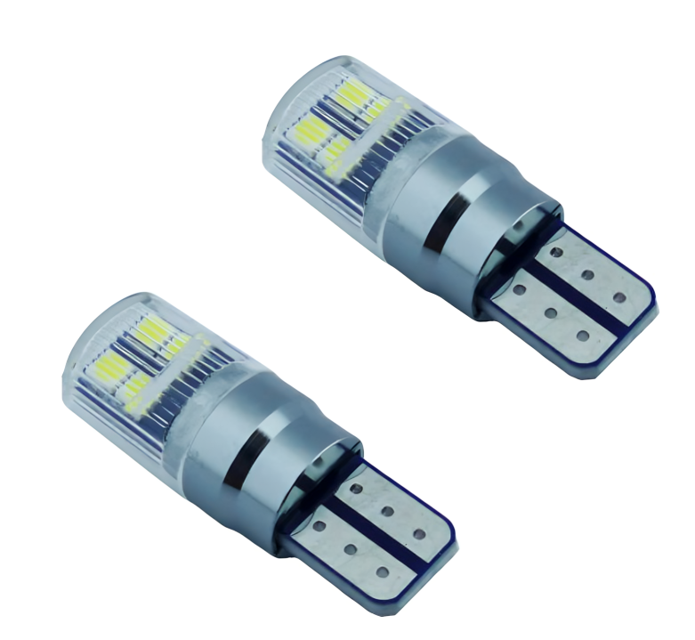 LED X 18 TIPOLED T-10 COLA DE PESCADO LED 3030 8 LED AWD 5W 12/24V - 2