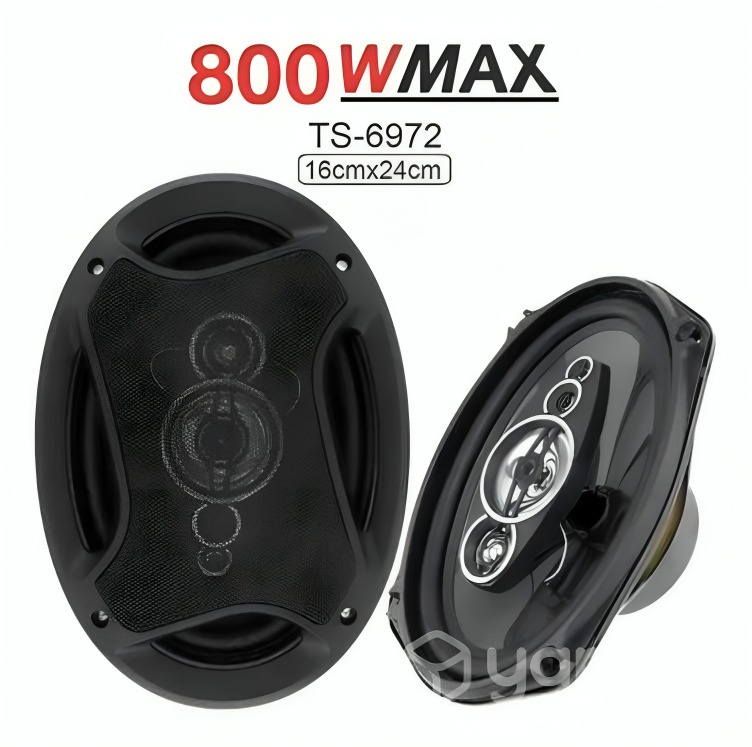 PARLANTES AUTO PCINENER TS-6972 800W DE PODER AUTO - 2