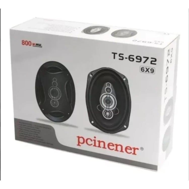 PARLANTES AUTO PCINENER TS-6972 800W DE PODER AUTO - 3