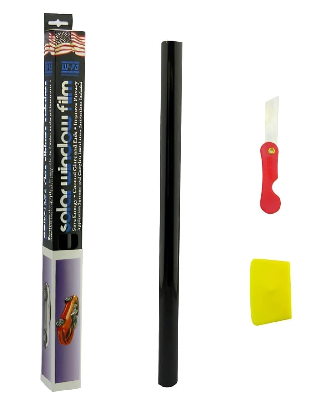 PAPEL POLARIZADO PARA AUTO BLACK W-FA 50CMX3MTS - 1