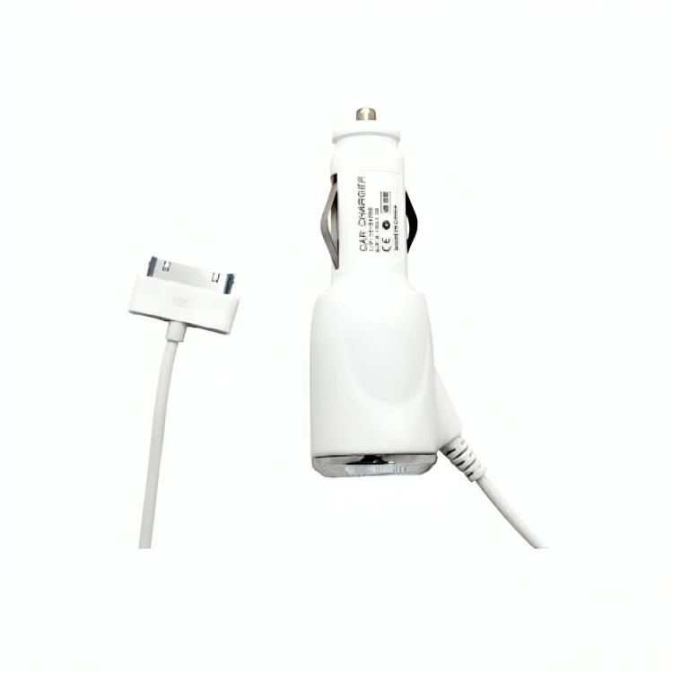 CARGADOR AUTO DOBLE USB CON PANT LED - 1