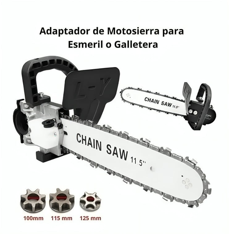ADAPTADOR DE MOTOSIERRA 11.5 - 2