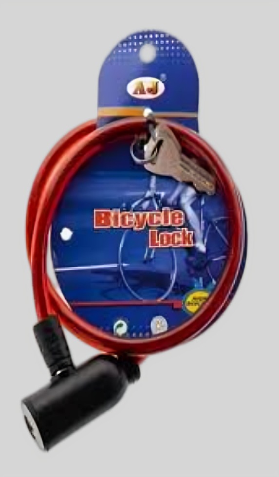 CANDADO GUAYA SEGURIDAD PARA MOTOS Y BICICLETAS - 1