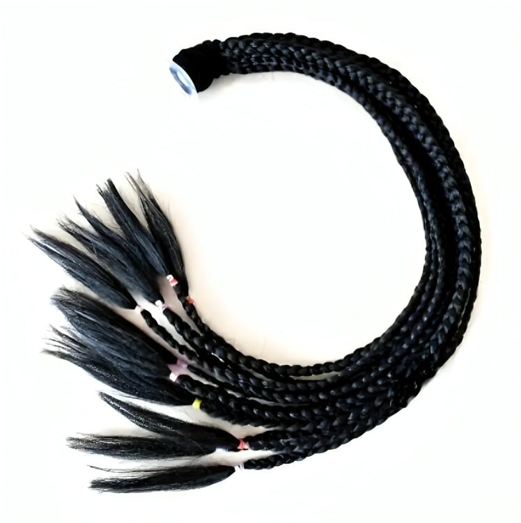 TRENZAS PARA CASCO DE MOTO CON VENTOSA DISEÑOS EN 5 COLORES - 3